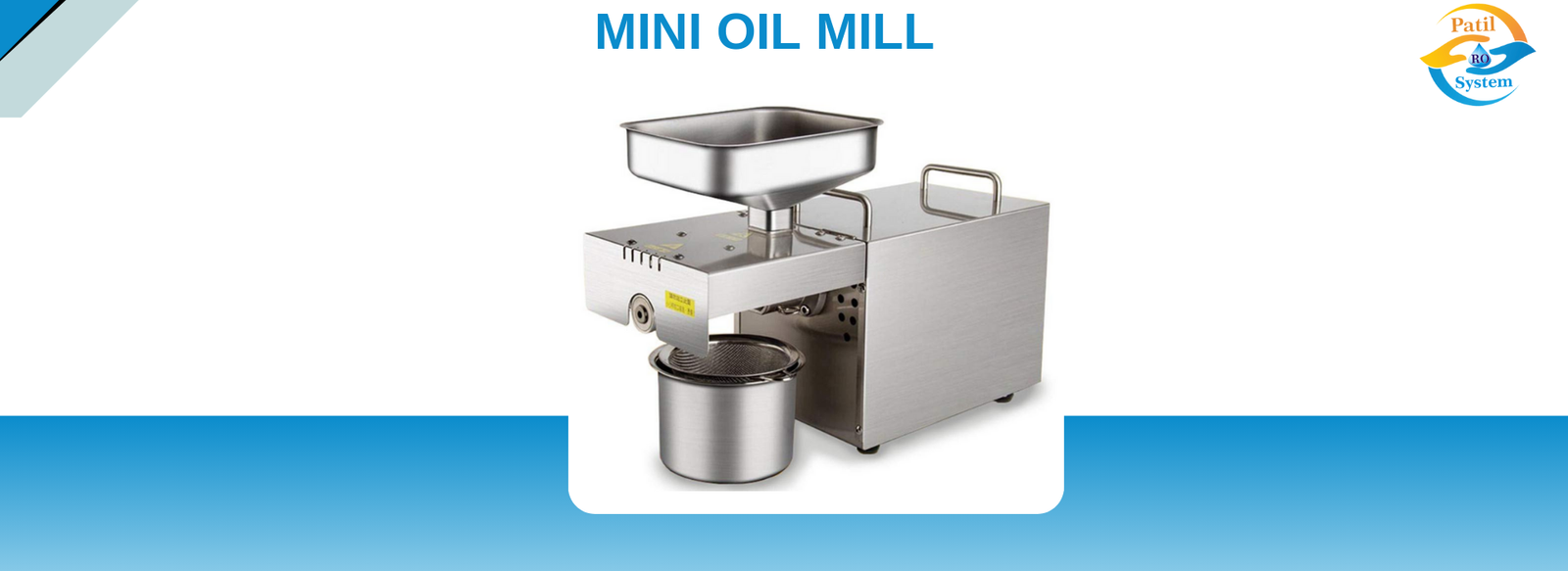 Mini Oil Mill slider