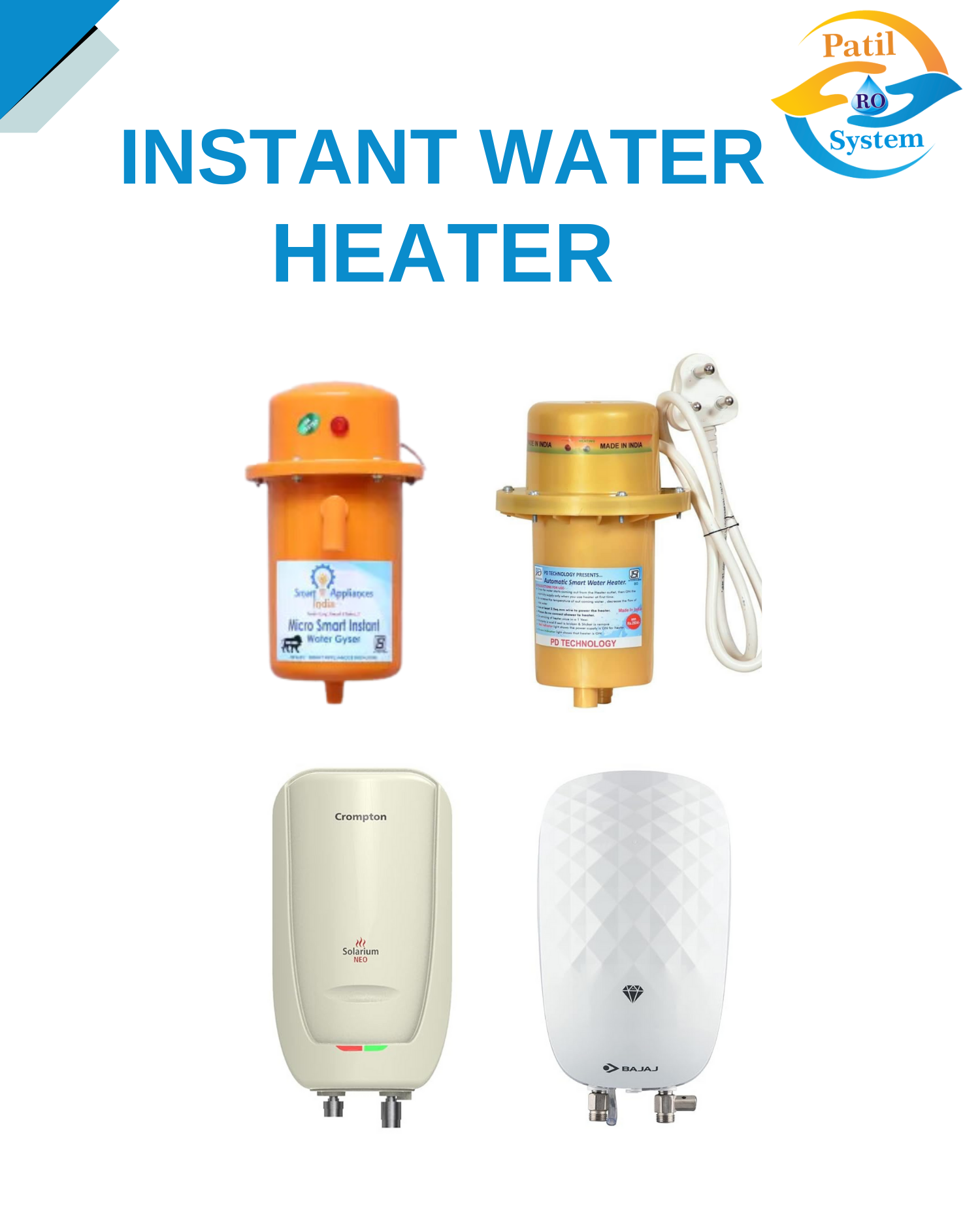 Im nstant Water Heater slider